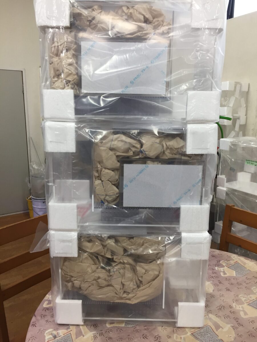 ろ過槽入荷