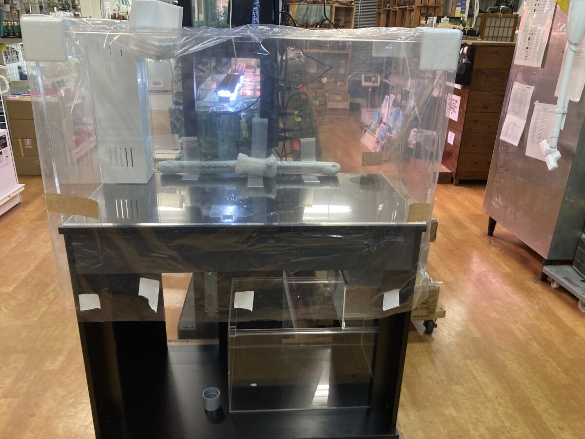 オーバーフロー水槽製作中！