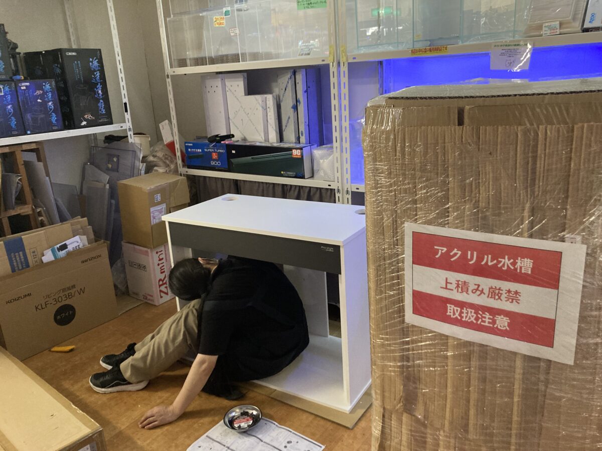 オーバーフロー製作準備中